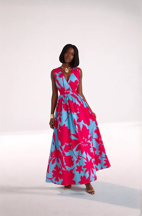 Bellamy- Contrast Chic Dress