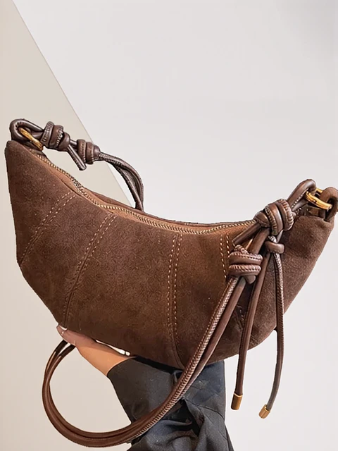 Zinnia- Velvet Shoulder Bag