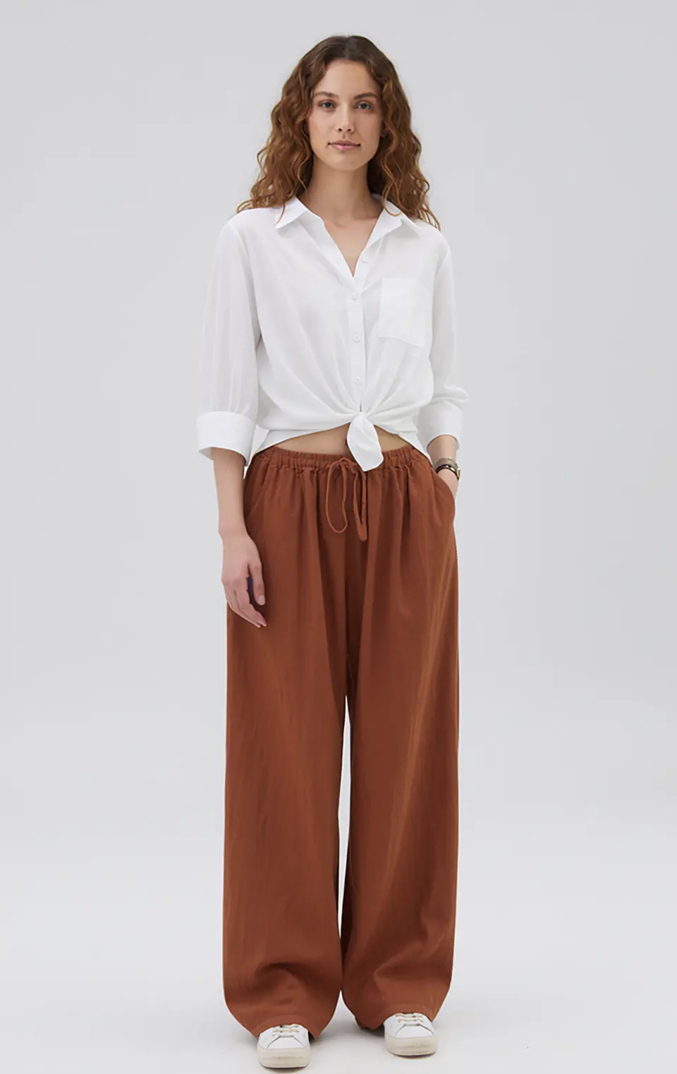 Riley- Linen Pocket Pants 1