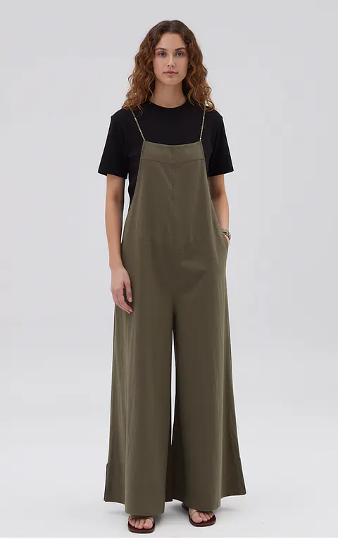 Mila- Cotton Dungarees