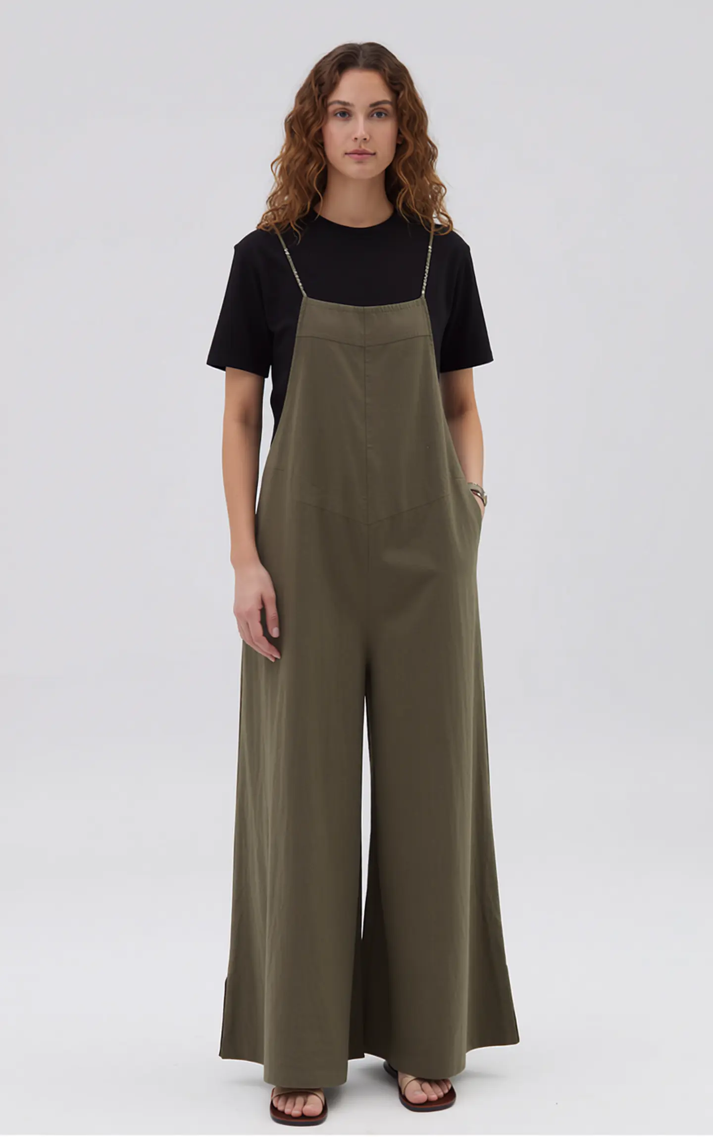 Mila- Cotton Dungarees 1