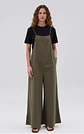 Mila- Cotton Dungarees - thumbnail 1