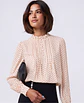 Sadie- Polka Dot Chiffon Blouse - thumbnail 1