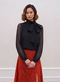 Morgan- Long Sleeve Blouse - thumbnail 1