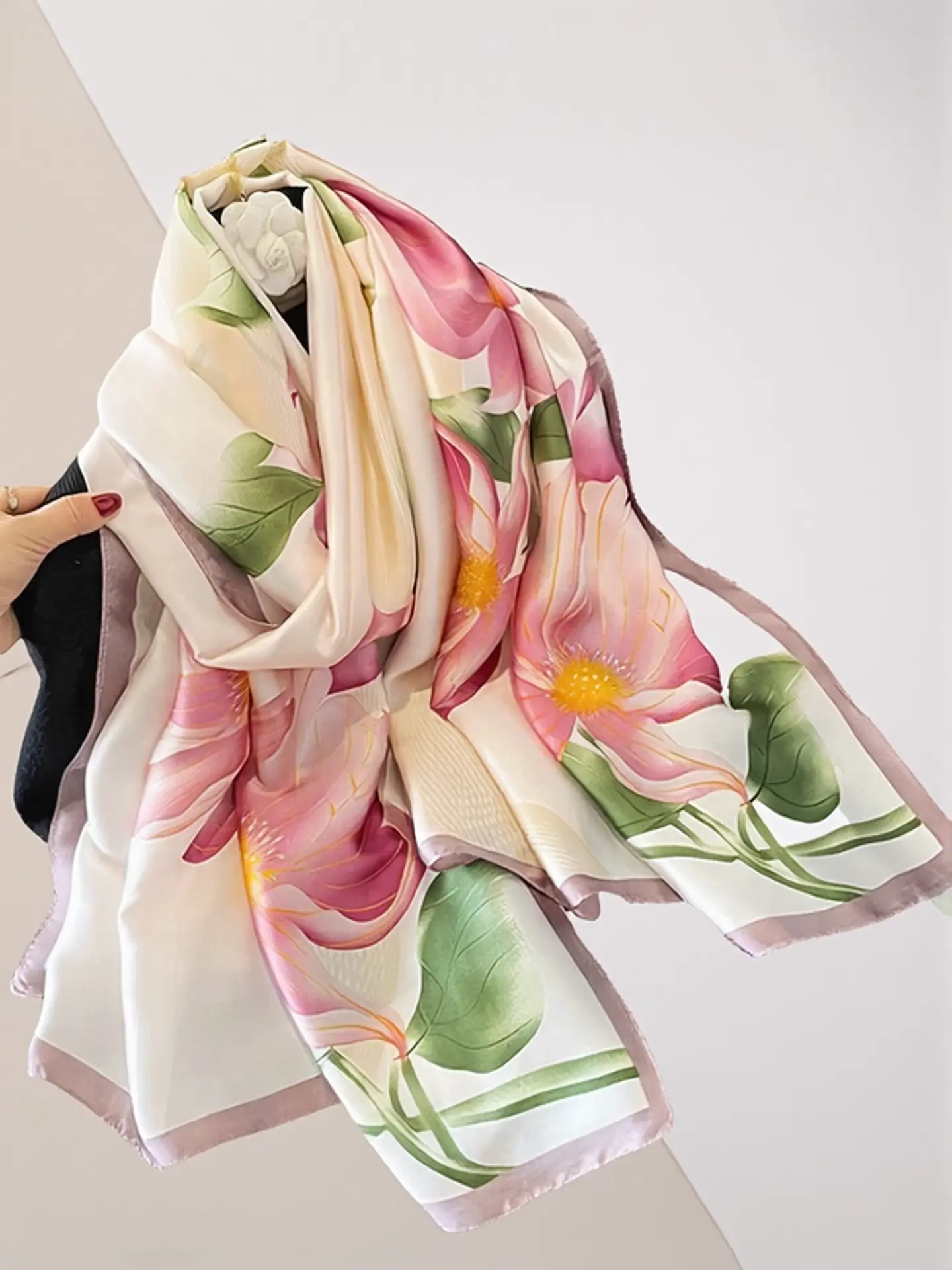 Inaya- Timeless Silk Shawl 1