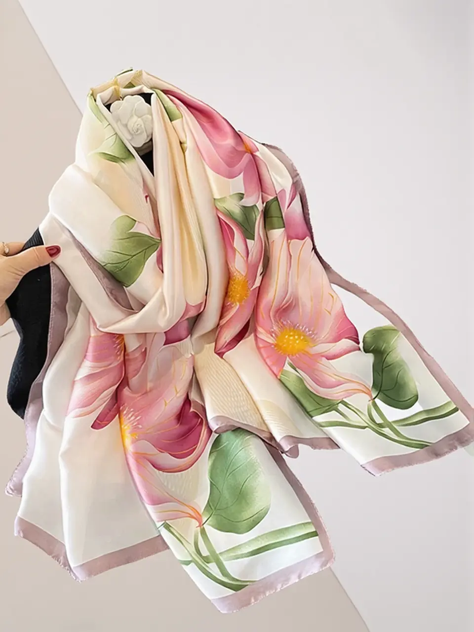 Inaya- Timeless Silk Shawl 1