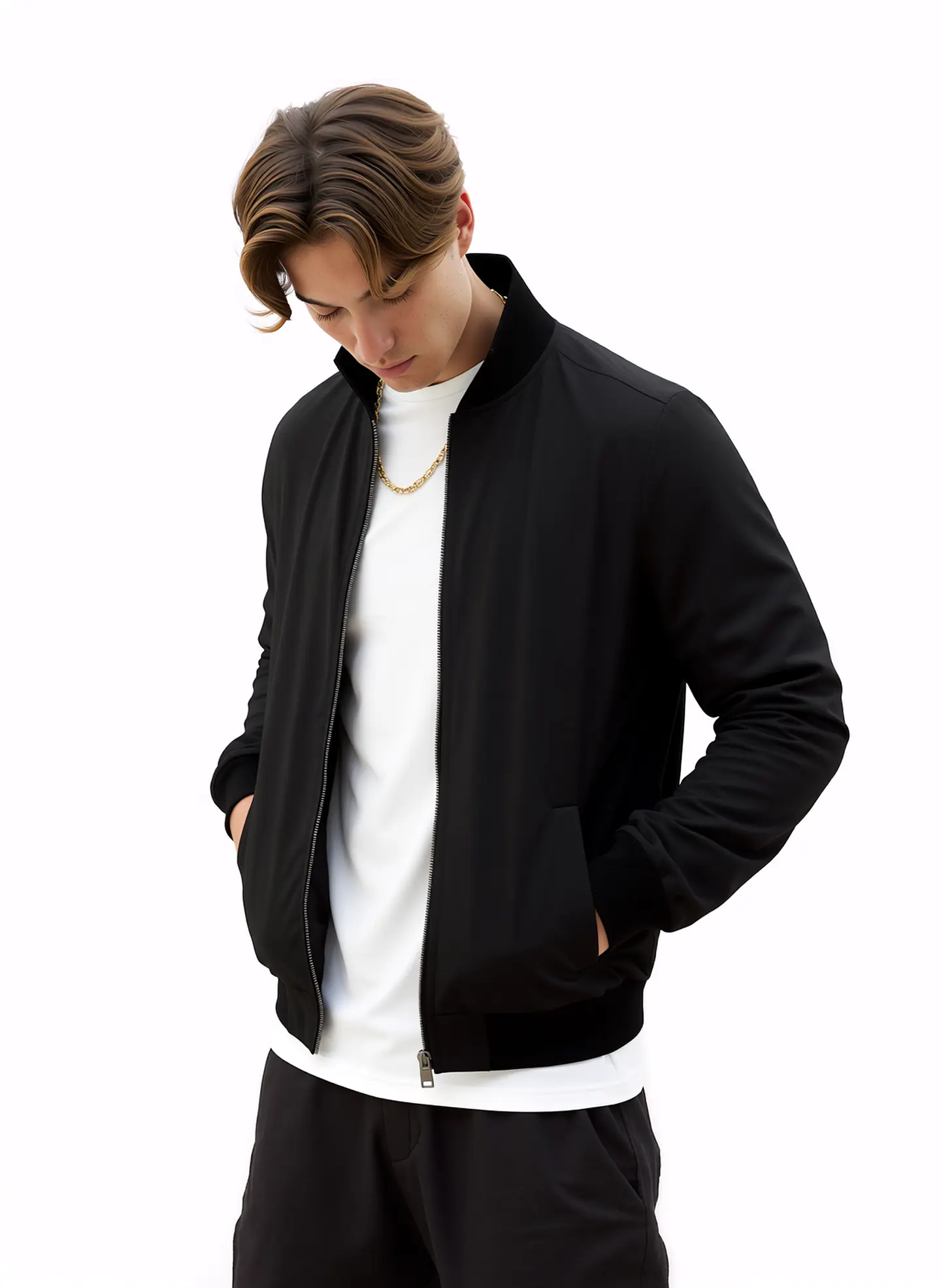 James- Casual Zipper Jacket 1