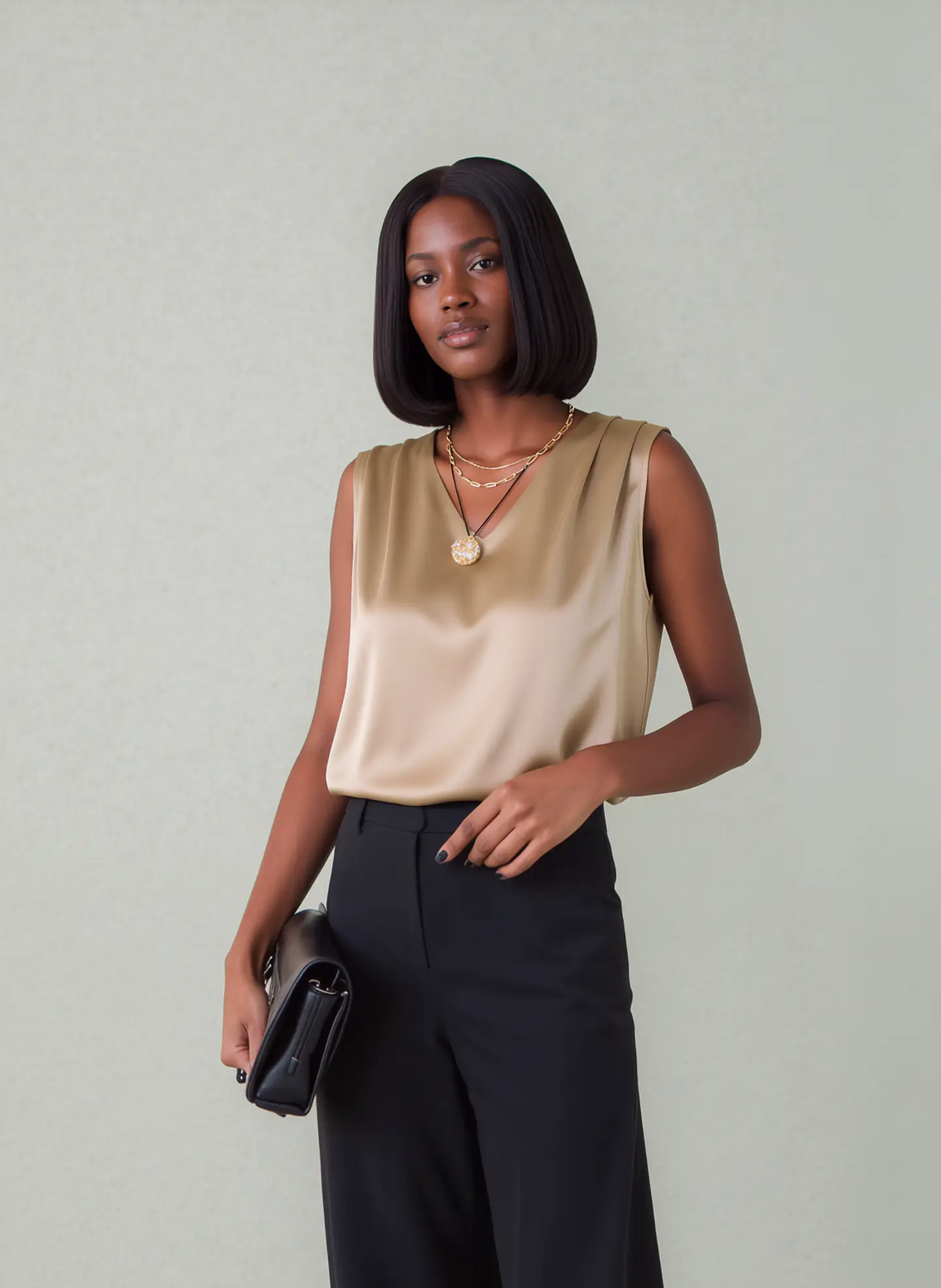 Chelsea- Elegant V-Neck Vest 1