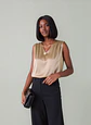 Chelsea- Elegant V-Neck Vest - thumbnail 1