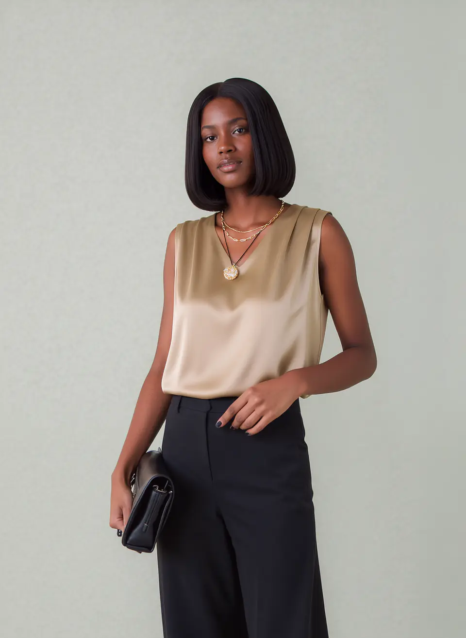 Chelsea- Elegant V-Neck Vest 1