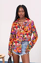 Heidi- Button Front Top - thumbnail 1