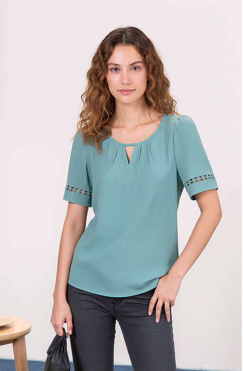 Honor- Solid Color Blouse