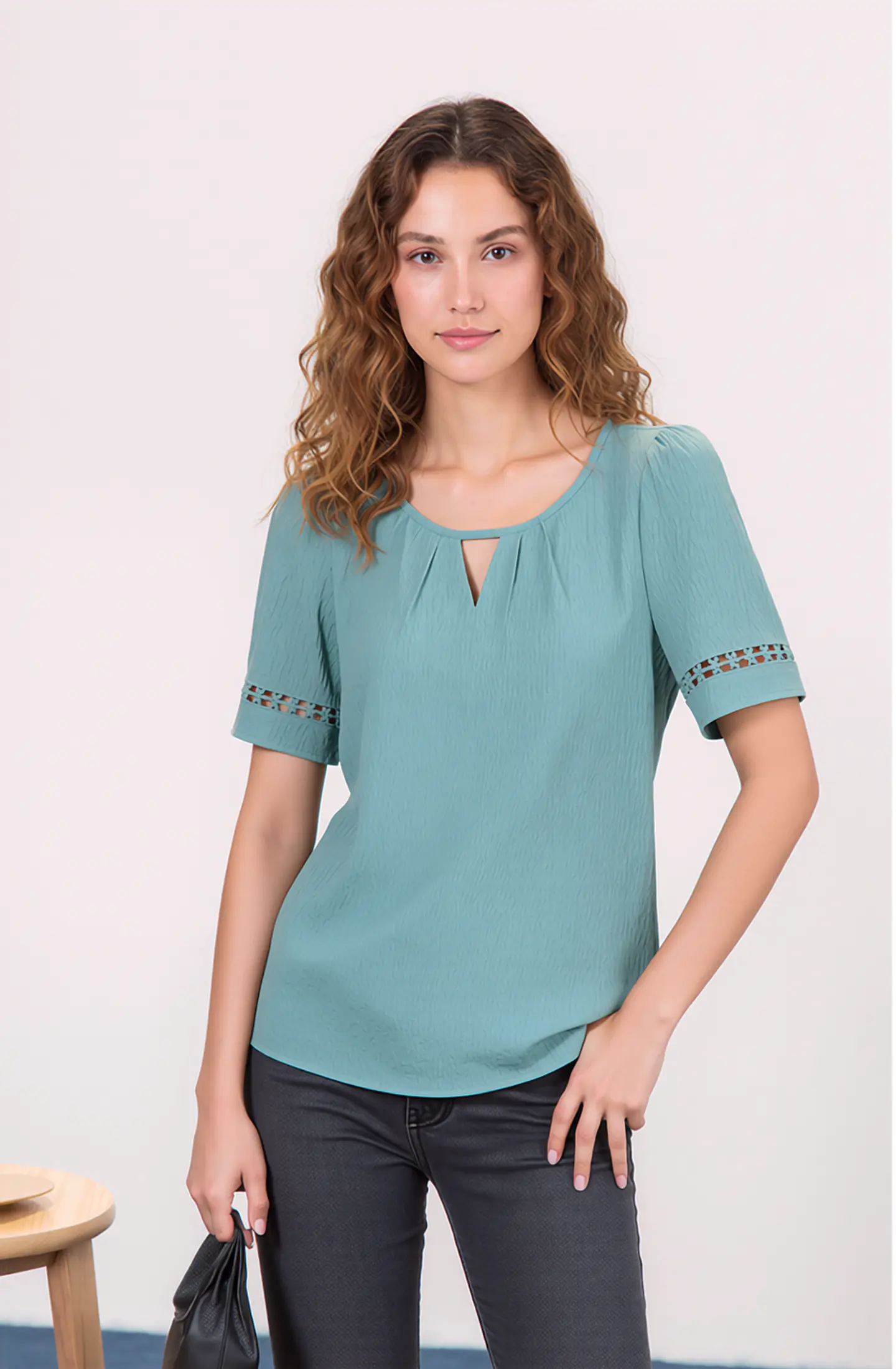 Honor- Solid Color Blouse 1