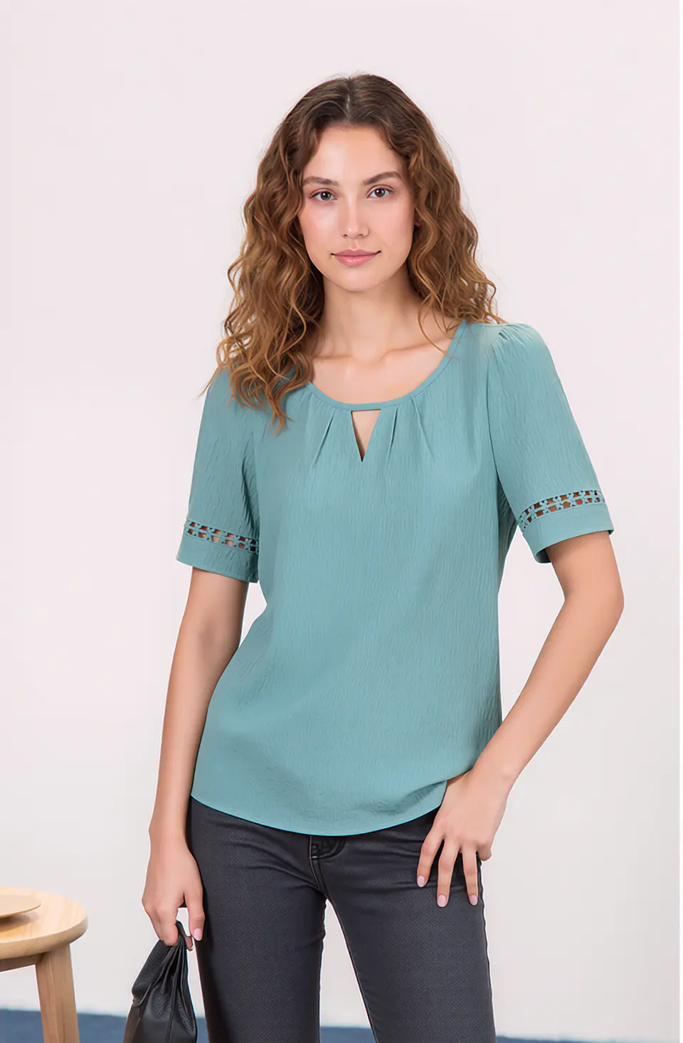 Honor- Solid Color Blouse 1