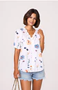 Avery- Hollow-Out Blouse - thumbnail 1