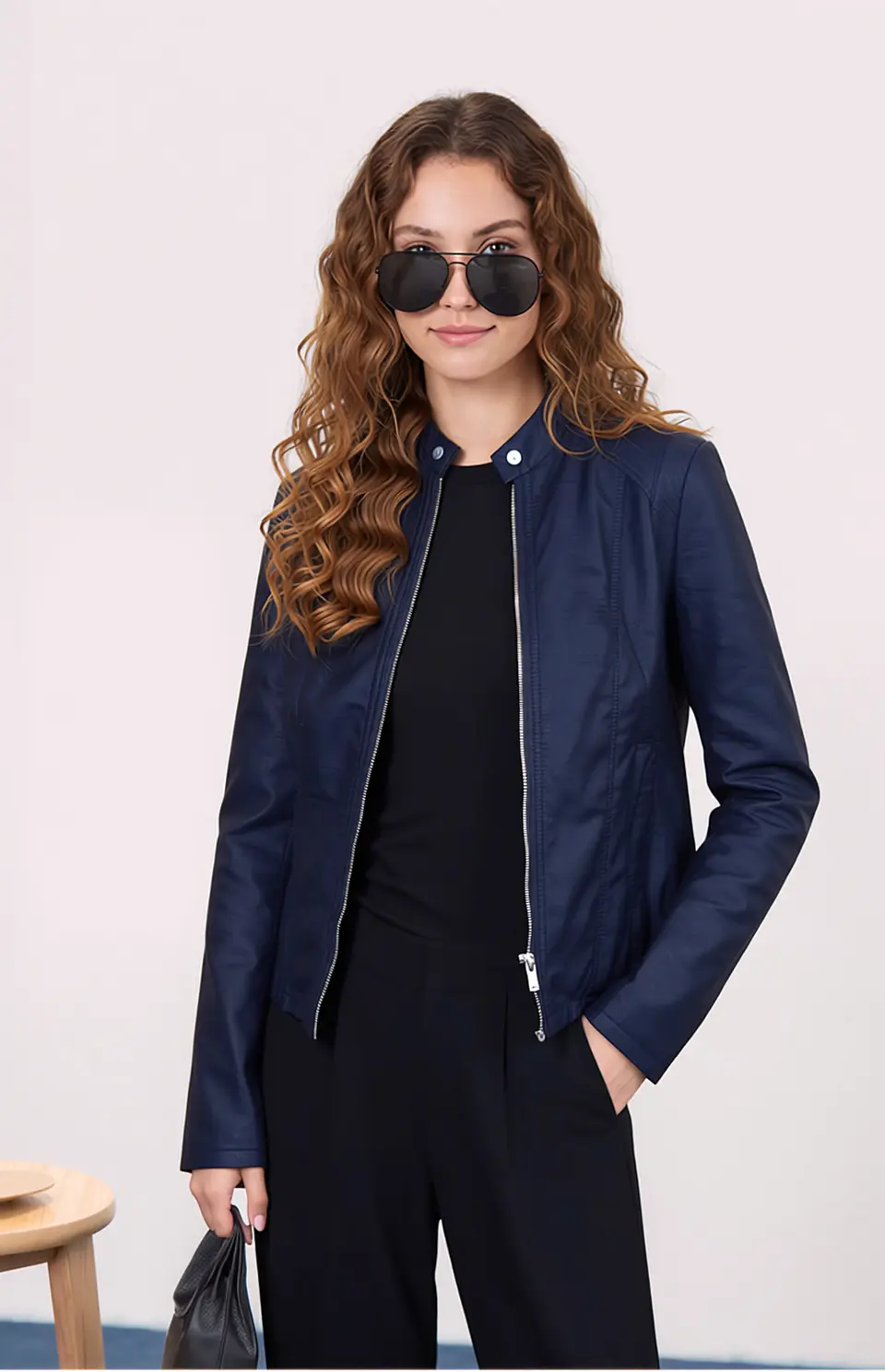 Lumi- PU Leather Coat 1