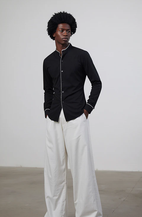 Xavier- Slim Fit Casual Shirt
