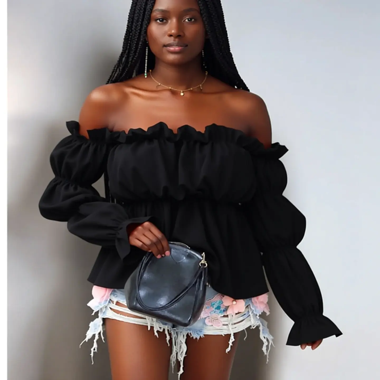 Indira- Long Sleeve Top 1
