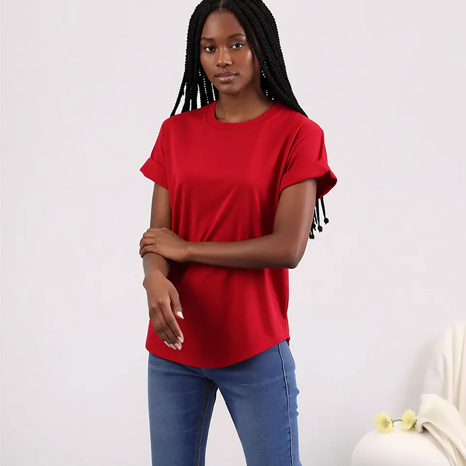 Natasha- Solid Color T-Shirt 5