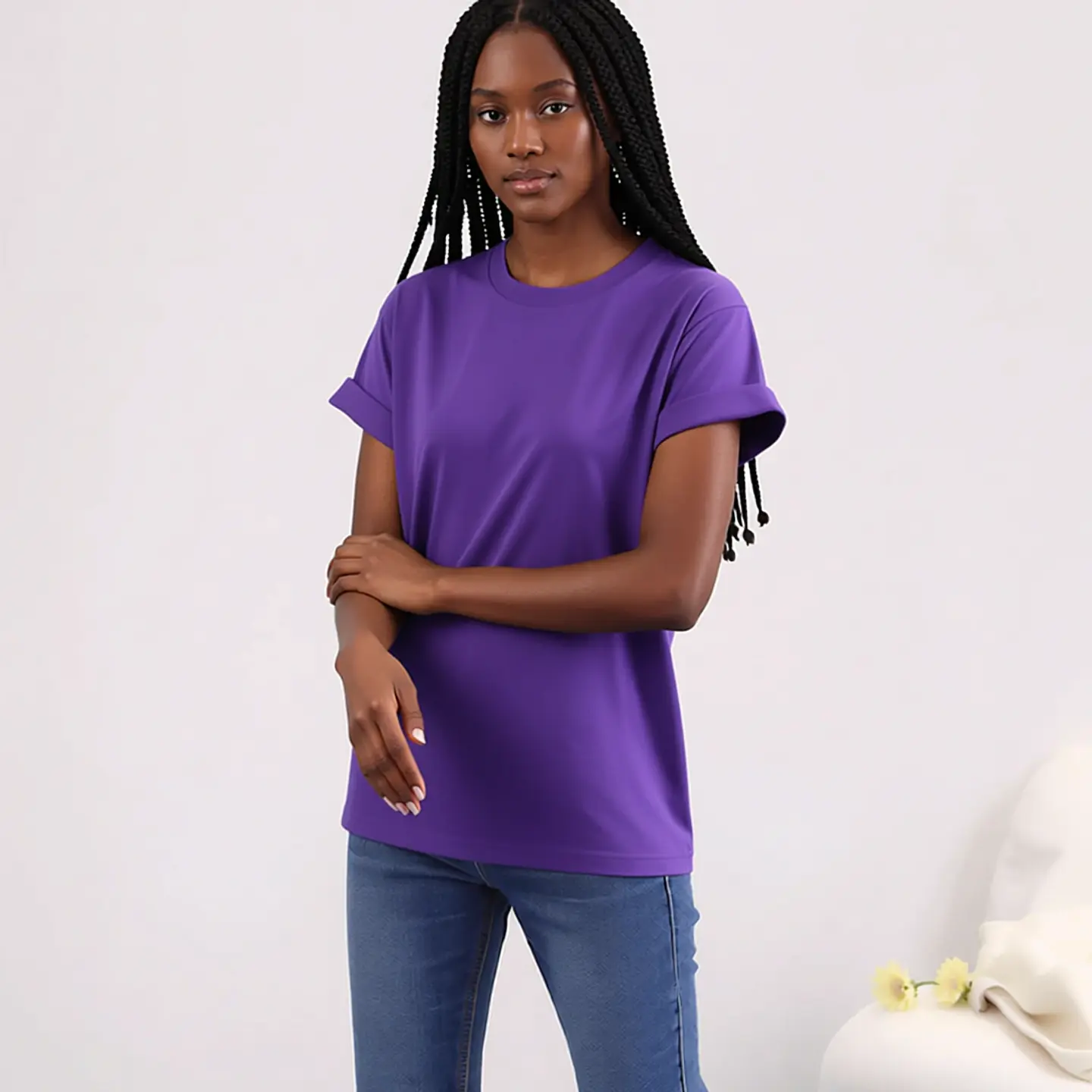 Natasha- Solid Color T-Shirt 4