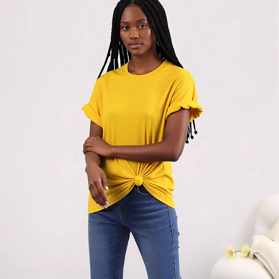 Natasha- Solid Color T-Shirt 10