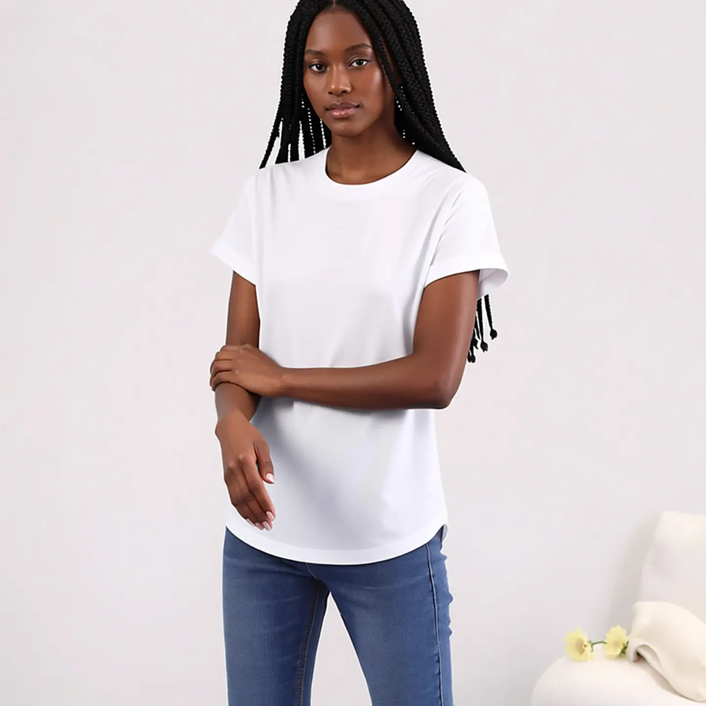 Natasha- Solid Color T-Shirt 3