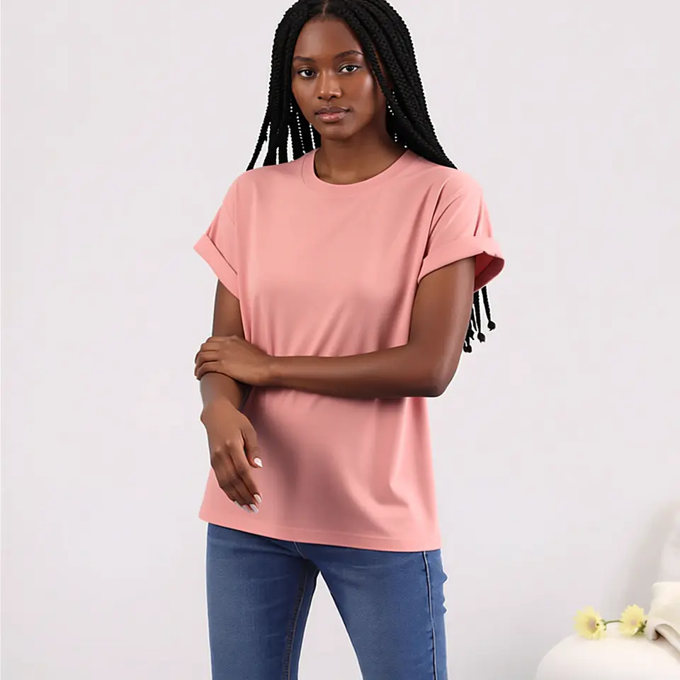 Natasha- Solid Color T-Shirt 9