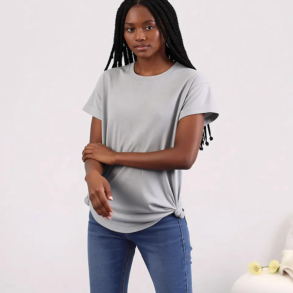 Natasha- Solid Color T-Shirt 2