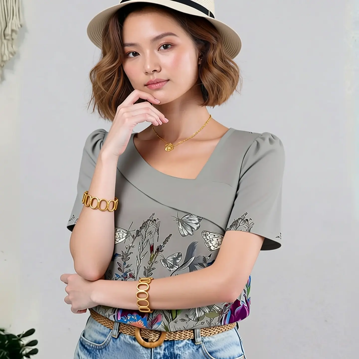 Shayla- Elegant Blouse 3