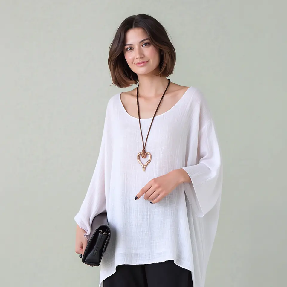 Hailey- O-Neck Blouse 4