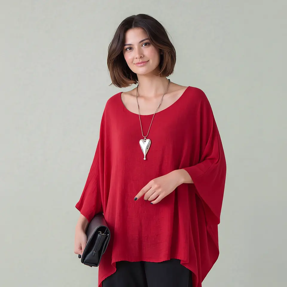 Hailey- O-Neck Blouse 2