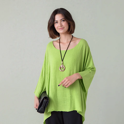 Hailey- O-Neck Blouse
