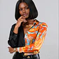 Queenie- Spliced Vintage Shirt - thumbnail 2