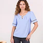 Honor- Solid Color Blouse - thumbnail 3