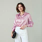 Goldie- Solid Color Blouse - thumbnail 2