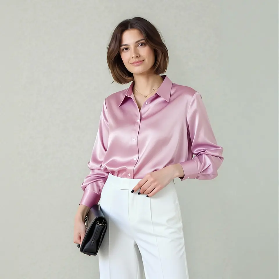 Goldie- Solid Color Blouse 2