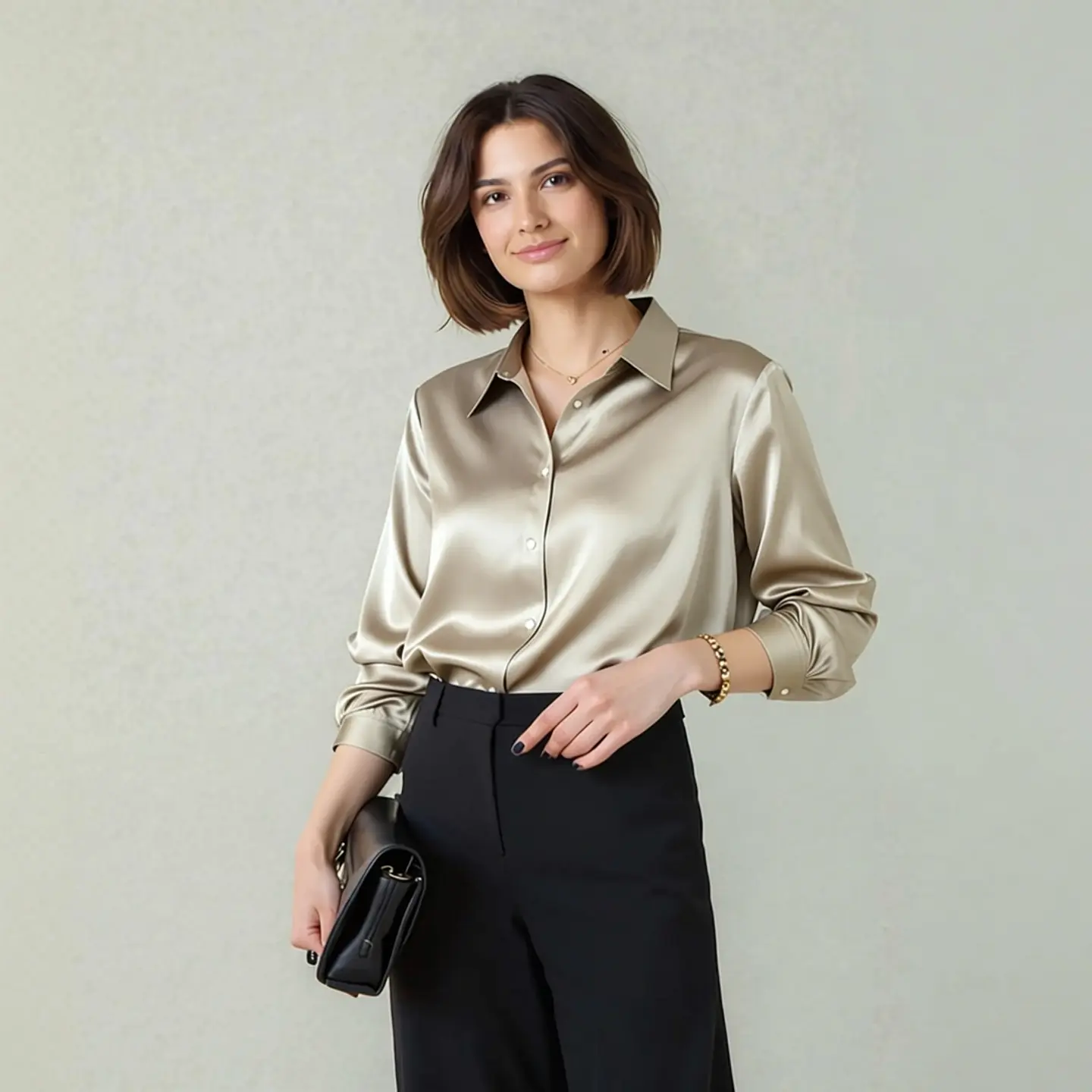 Goldie- Solid Color Blouse 3