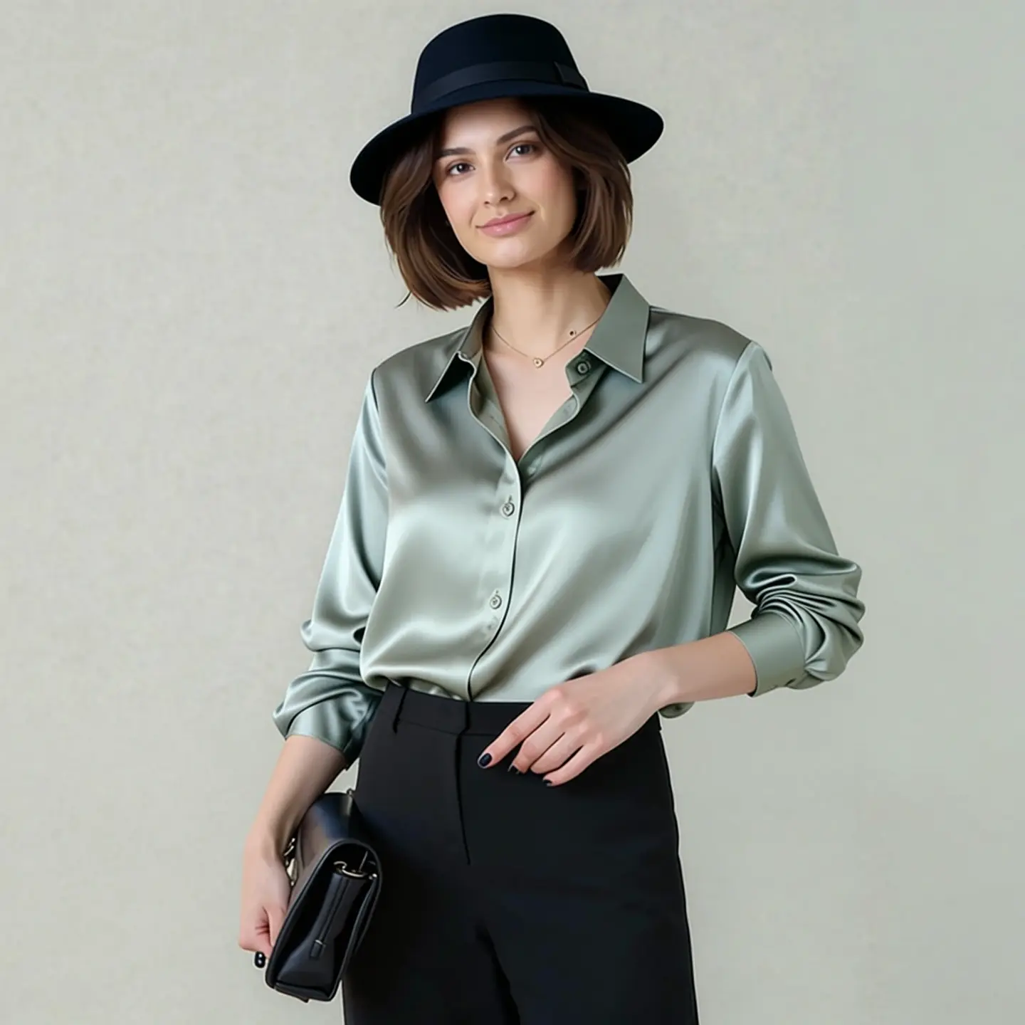 Goldie- Solid Color Blouse 4