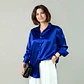 Goldie- Solid Color Blouse - thumbnail 5