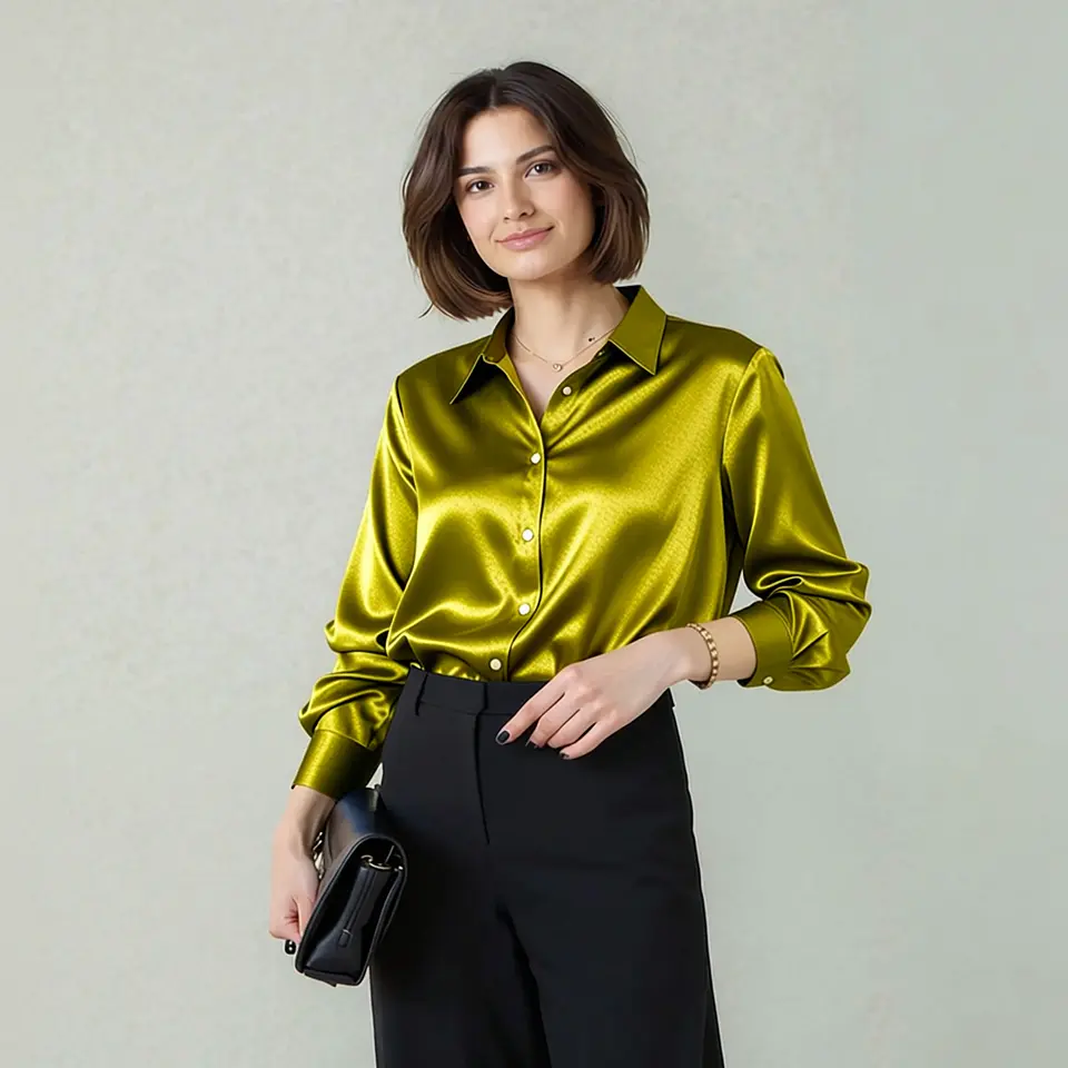 Goldie- Solid Color Blouse 7