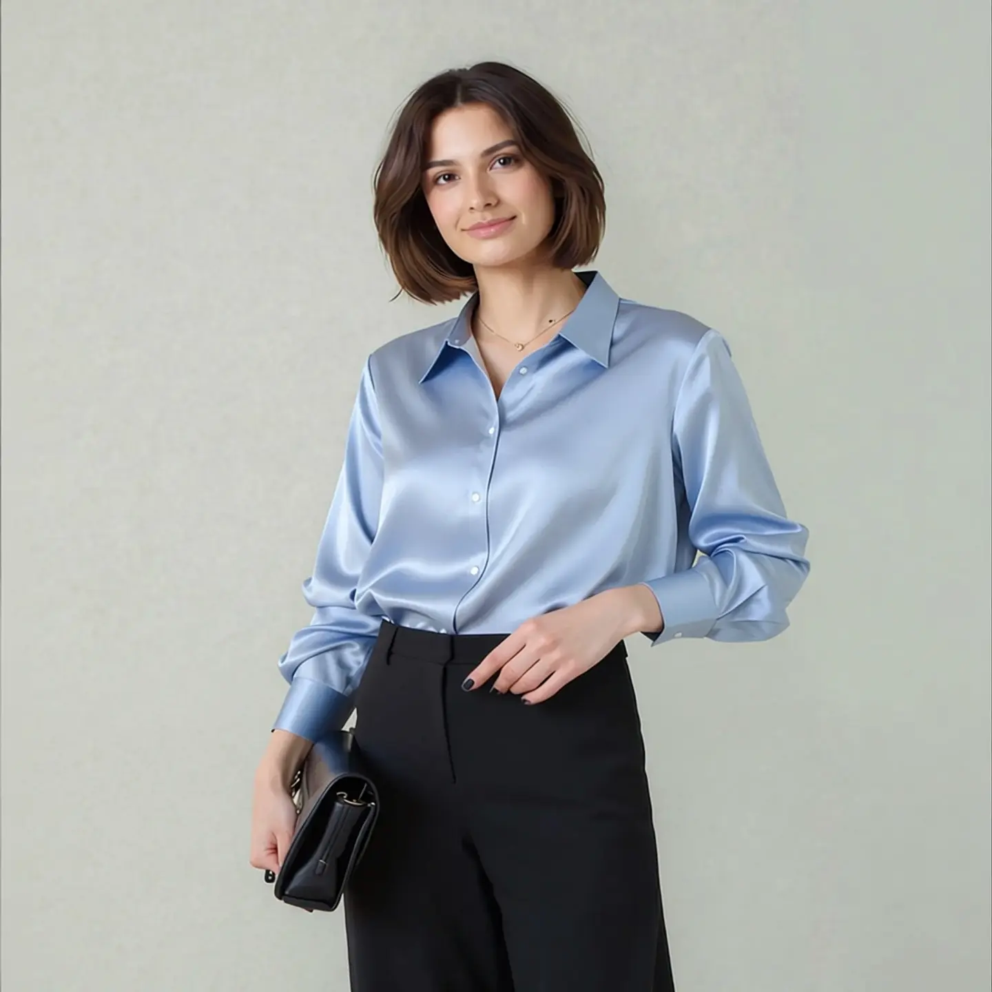 Goldie- Solid Color Blouse 12