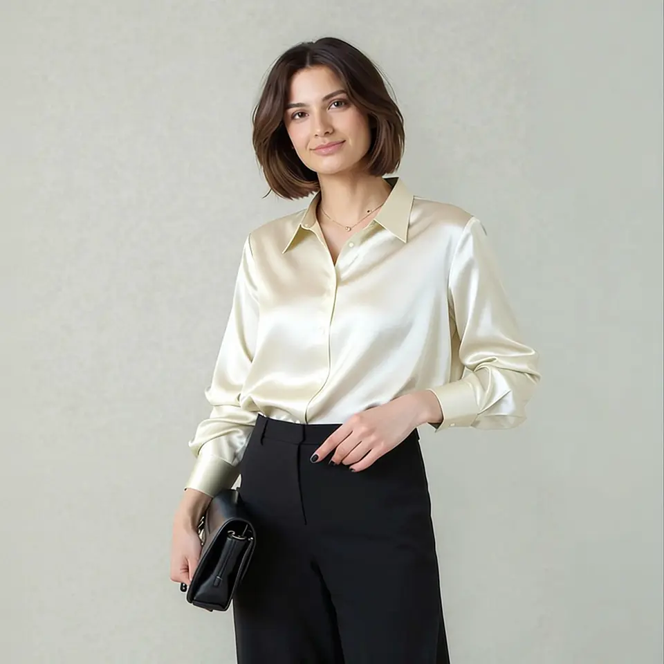 Goldie- Solid Color Blouse 9