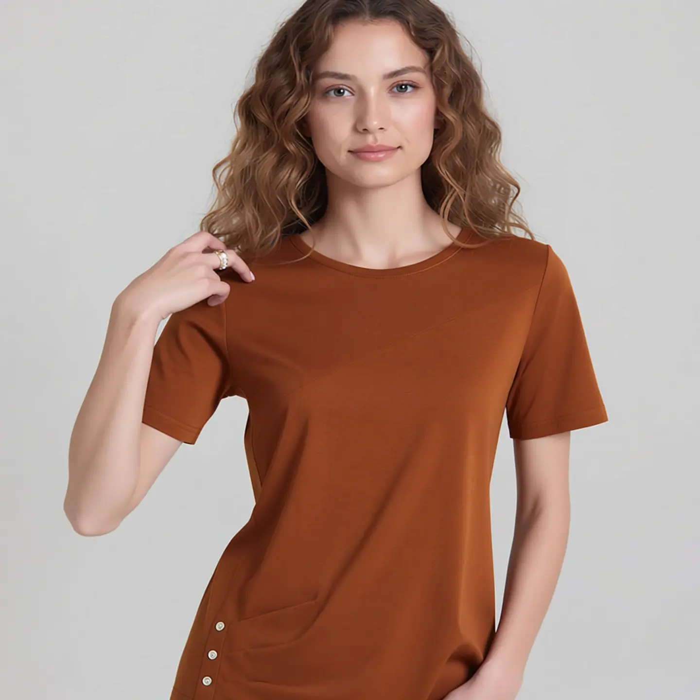 Inez- Half Sleeve Top 1