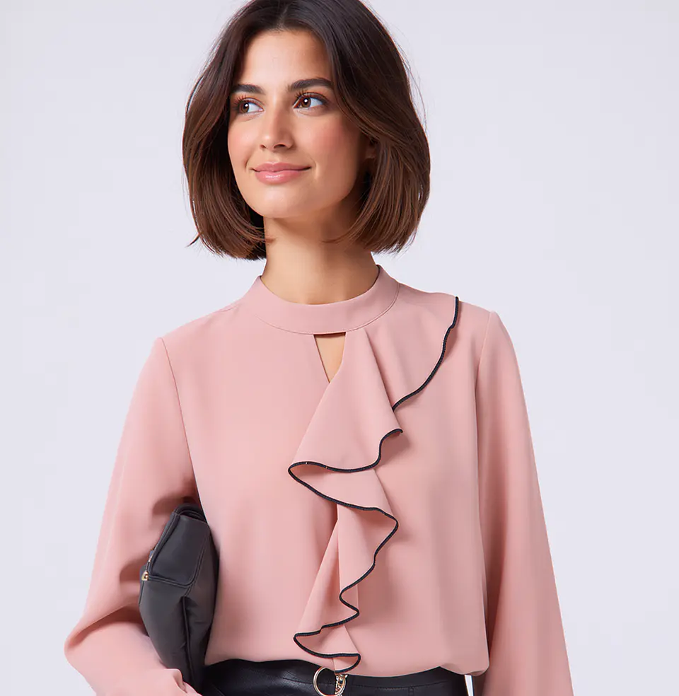 Kendall- Ruffles Blouse 2