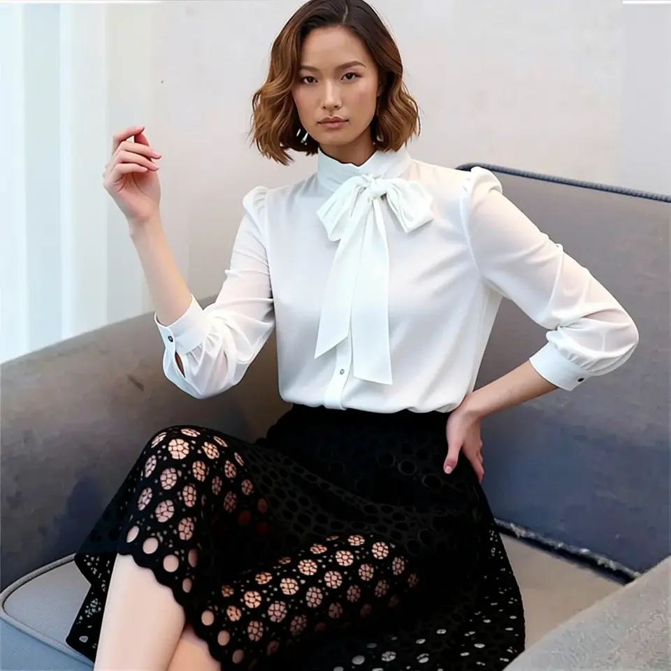 Morgana- Long Sleeve Blouse 2