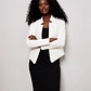 Gabriella- Open-Stitch Blazer - thumbnail 1