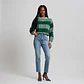 Zephyra- Casual Striped Knit Sweater - thumbnail 3