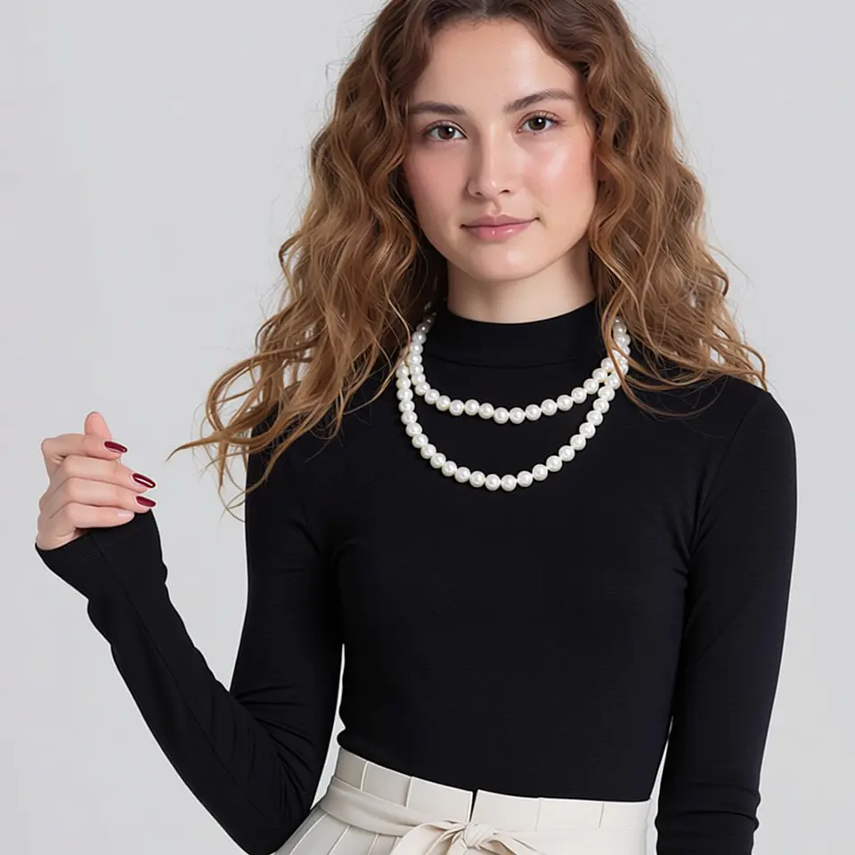 Alessia- Turtleneck Knit Sweater 4