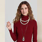 Alessia- Turtleneck Knit Sweater - thumbnail 5