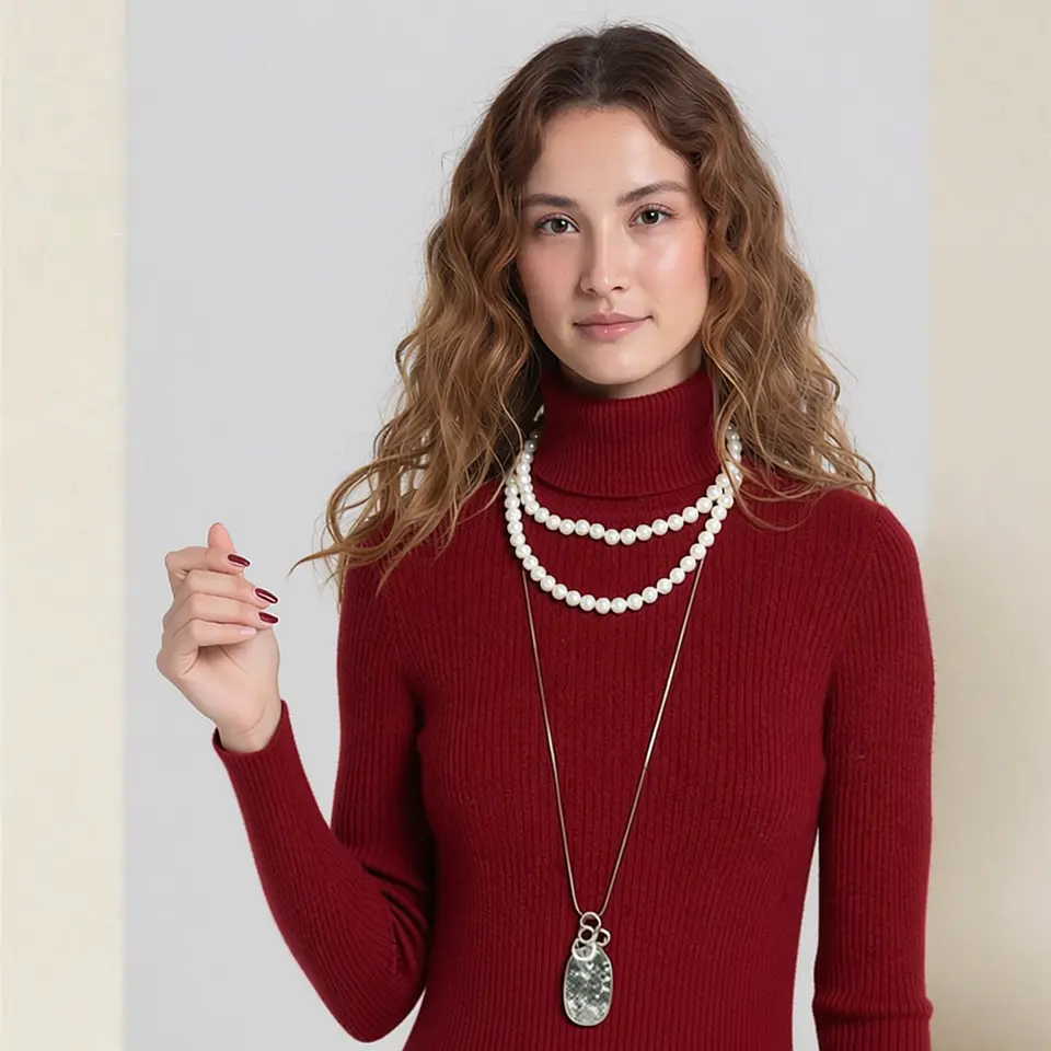 Alessia- Turtleneck Knit Sweater 5